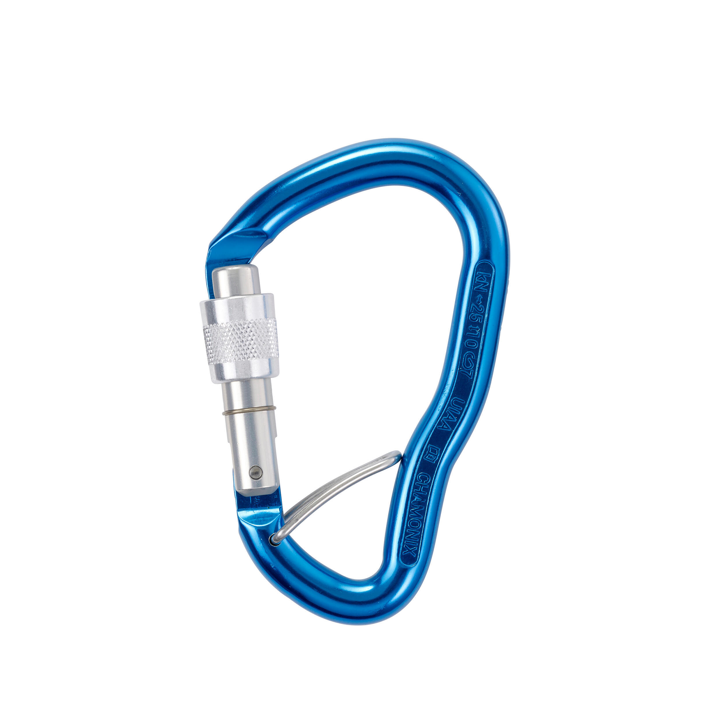 SCREWGATE HMS CARABINER BLC GOLIATH SECURE - BLUE 2/6