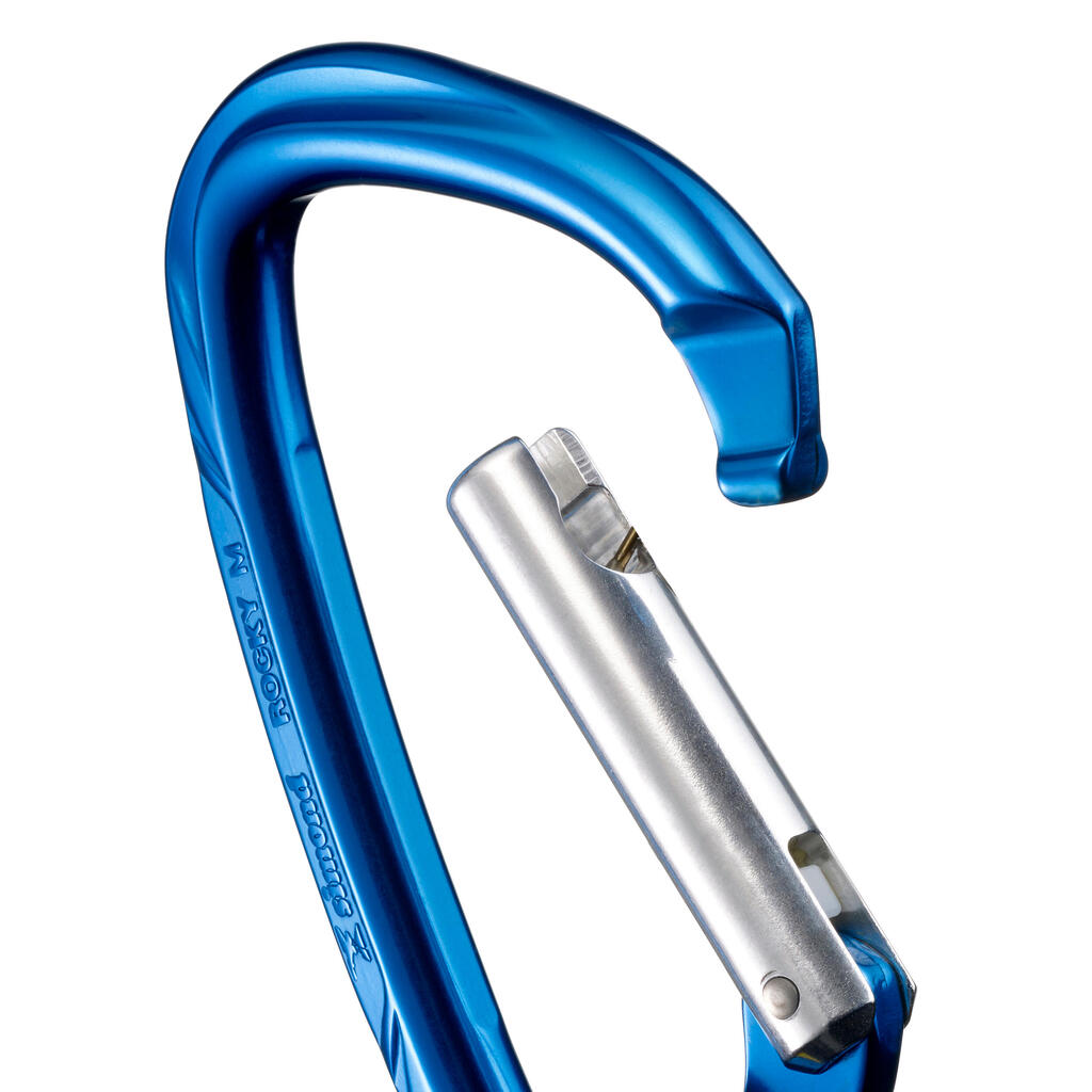 Karabiner - Rocky M blau