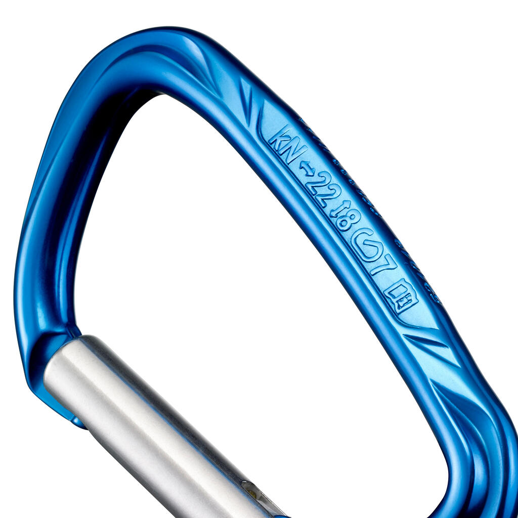 Karabiner - Rocky M blau