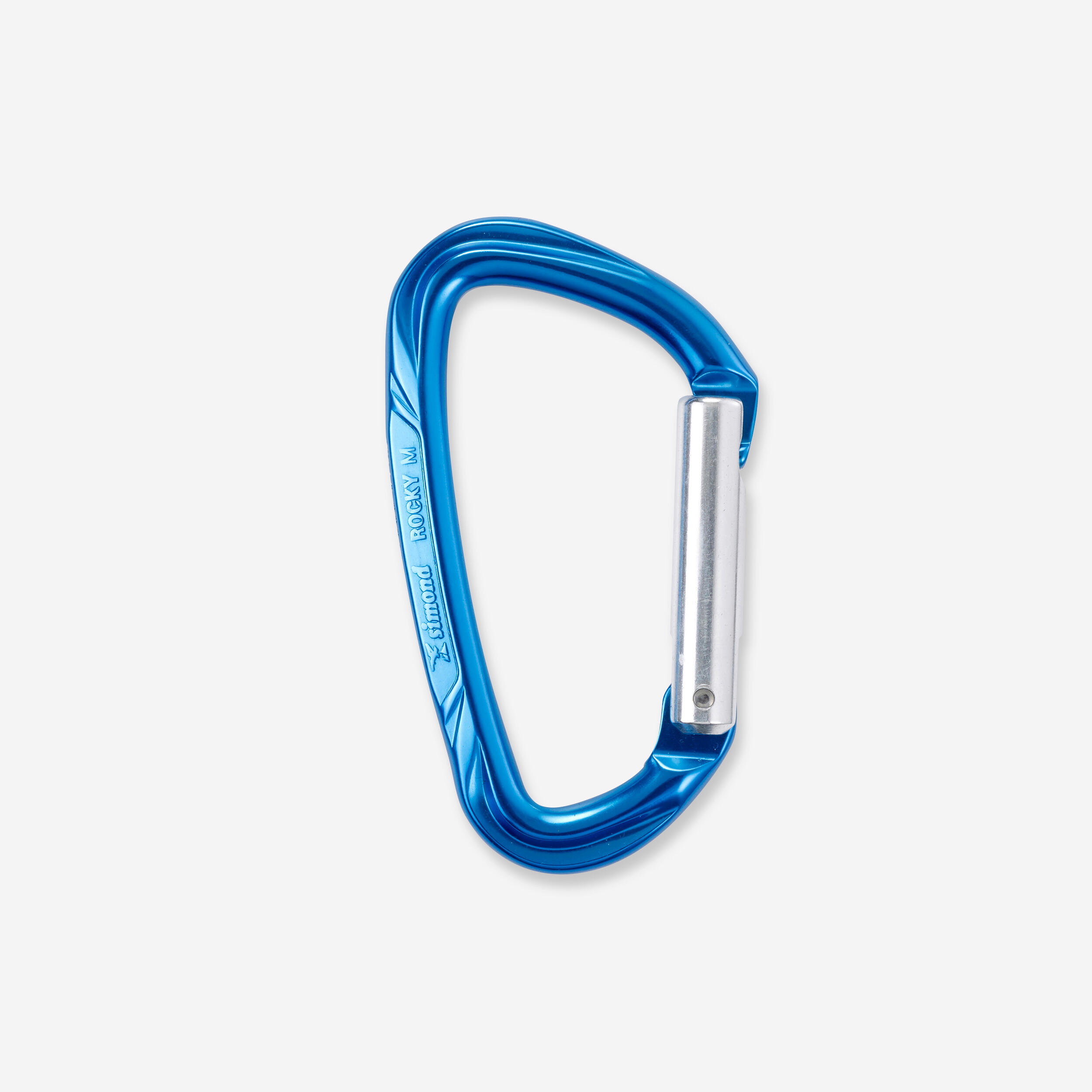 Image of Non-Locking Carabiner - Rocky M Blue