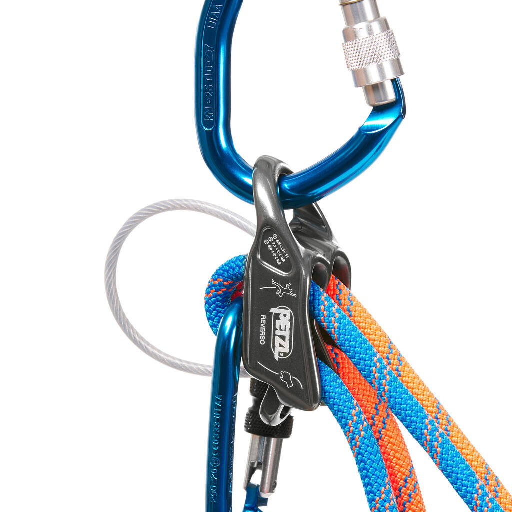 BELAY-RAPPEL SYSTEM - REVERSO GREY