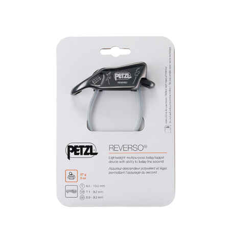 BELAY-RAPPEL SYSTEM - REVERSO GREY