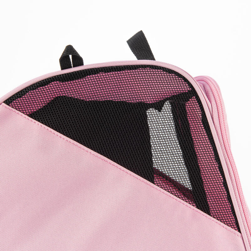 3隔層直排輪收納袋 - 粉色