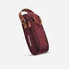 Semi-Rigid Bag for 3 Petanque Boules - Burgundy