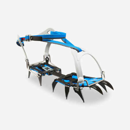 12-point mountaineering CRAMPONS - MAKALU STRAPS