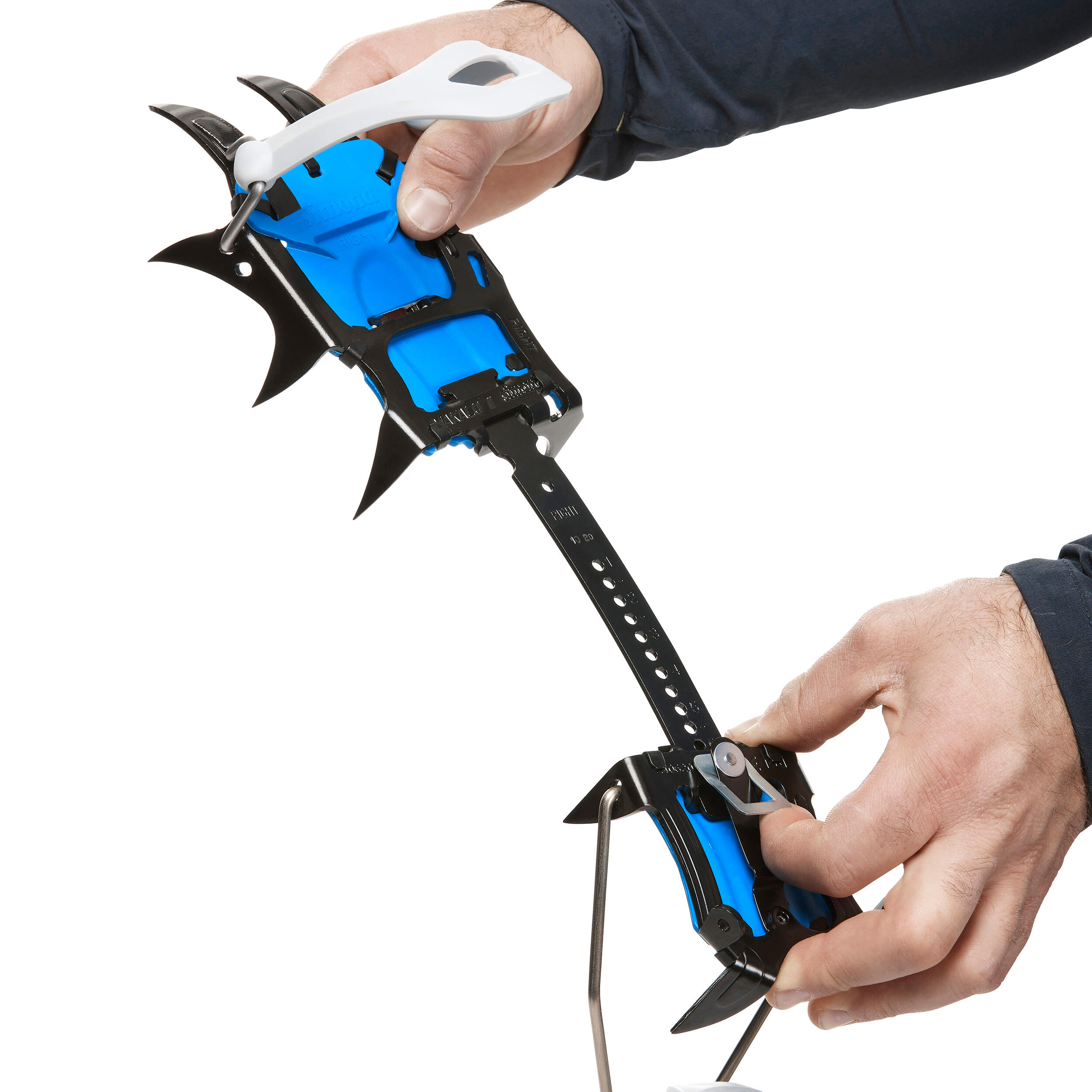 CRAMPONES de alpinismo 12 puntas - MAKALU SEMIAUTOMÁTICOS/AUTOMÁTICOS  8/15