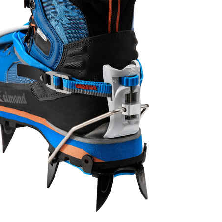 Single-point mountaineering CRAMPONS - AUTOMATIC MONOCEROS