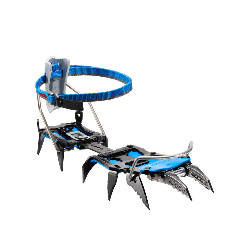 Technical mountaineering crampons -  Vampire Mix SEMI- AUTOMATIC / AUTOMATIC