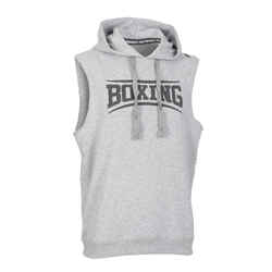 DEBARDEUR CAPUCHE BOXE GRIS