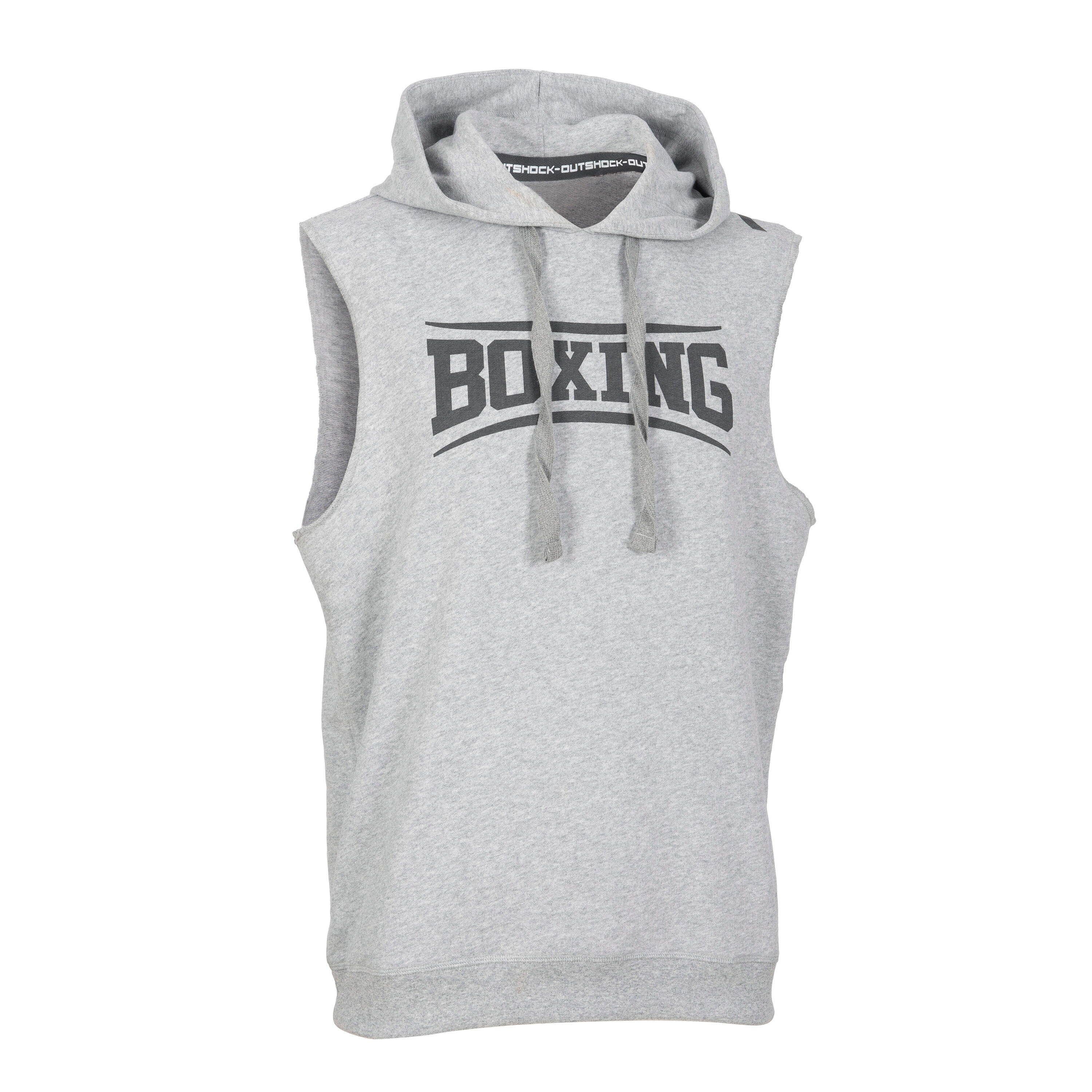 OUTSHOCK Boxing Hooded Tank Top - Grey