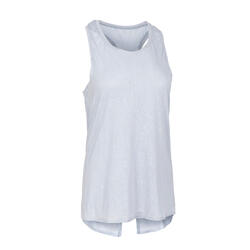 Women's Fitness Cardio Training Tank Top 900 - Grey