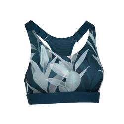 Women's Cardio Fitness Sports Bra 900 - Emerald