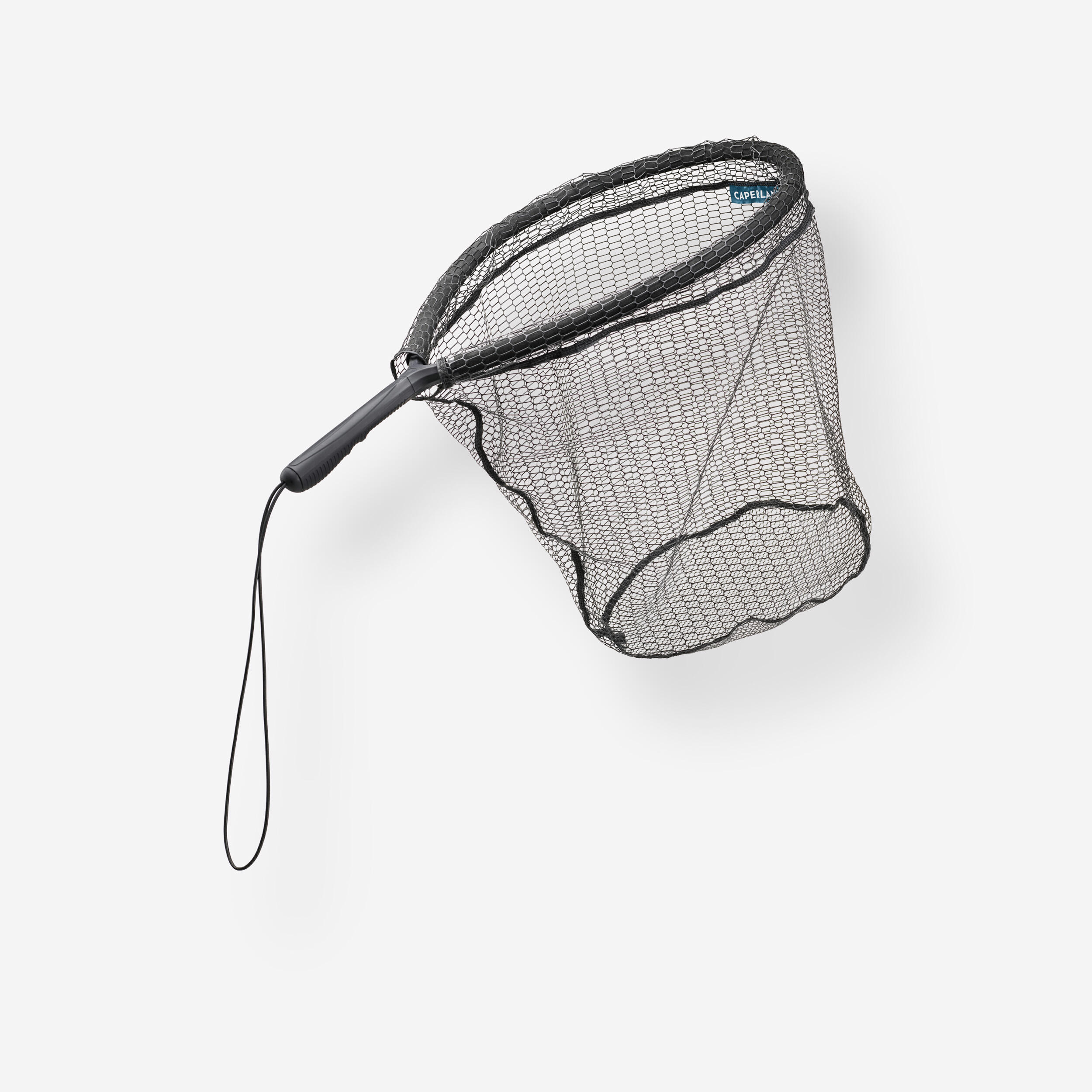  50# Fly Fishing Landing Net with Soft Rubber Mesh for