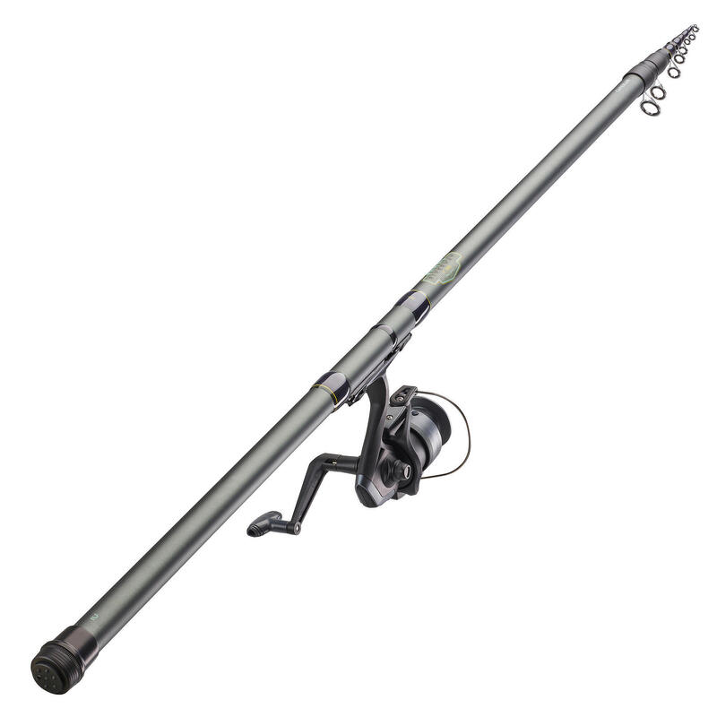 Horgászbot orsóval legyező pisztránghorgászathoz Riverway V100 Combo teleszkópos