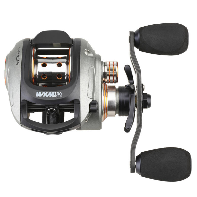 Carrete Casting Pesca Señuelos WXM 100 RC Manivela Izquierda - Decathlon