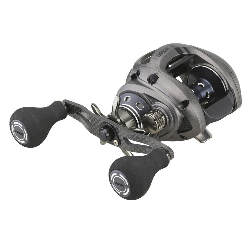 Carrete Casting Pesca Señuelos WXM 300 RC Manivela Izquierda