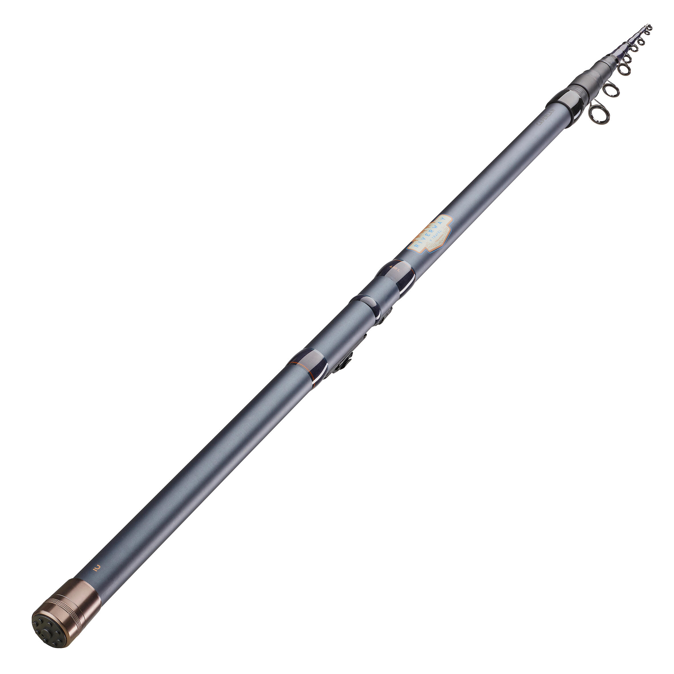 CANNA TELESCOPICA DA PESCA ALLA TROTA RIVERWAY V-TRAVEL 4.00L