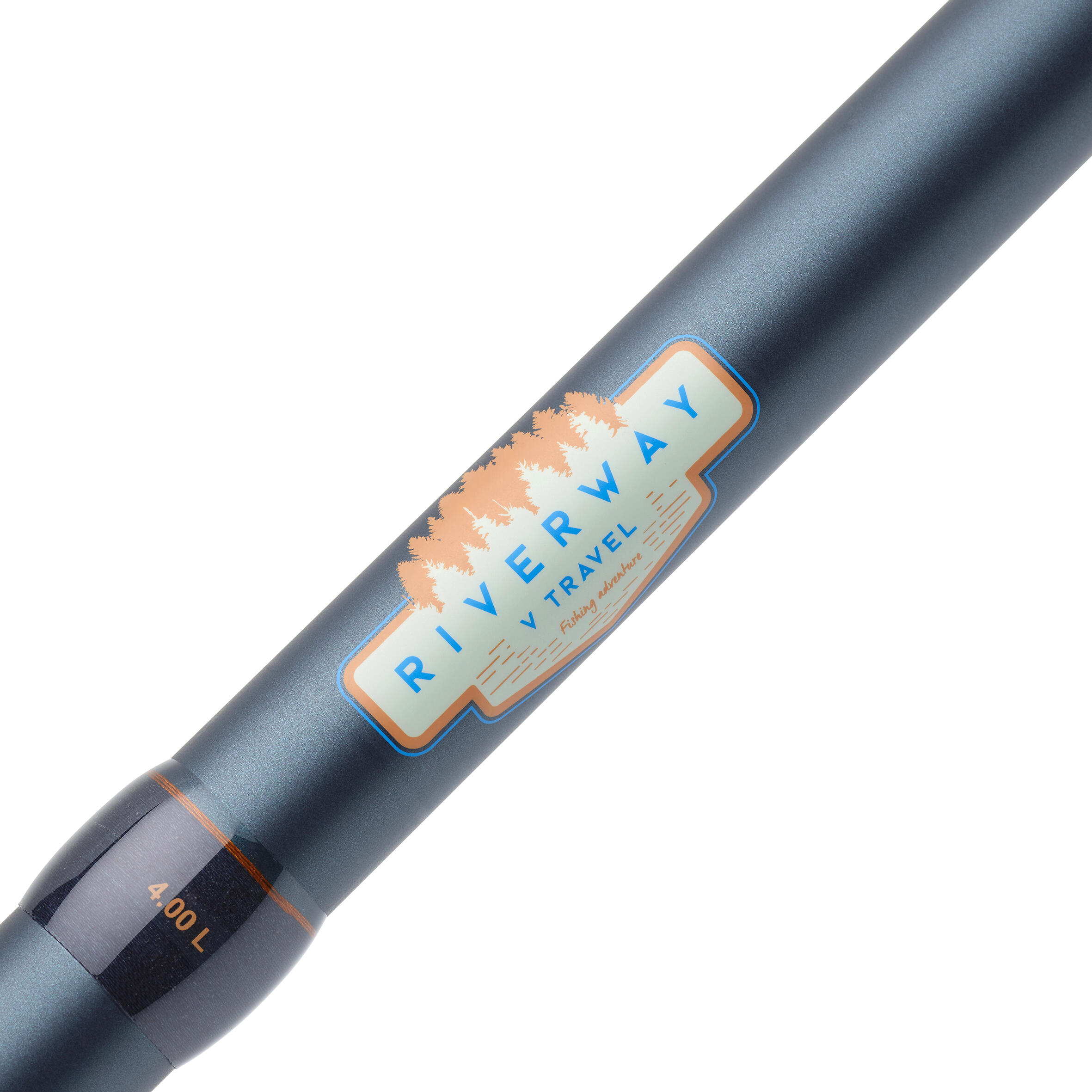 TELESCOPISCHE HENGEL VOOR VISSEN MET DOOD AAS RIVERWAY V-TRAVEL 4,00 L 2/8