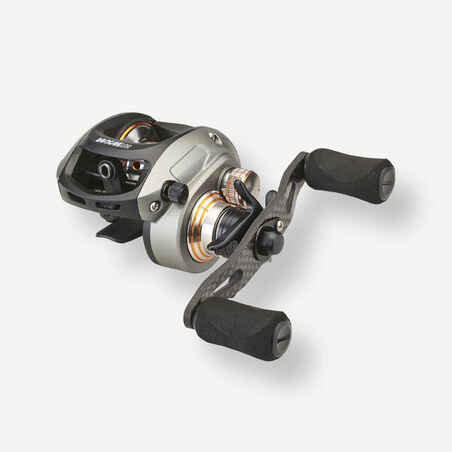 Carrete Casting Pesca Señuelos WXM 100 RC Manivela Izquierda