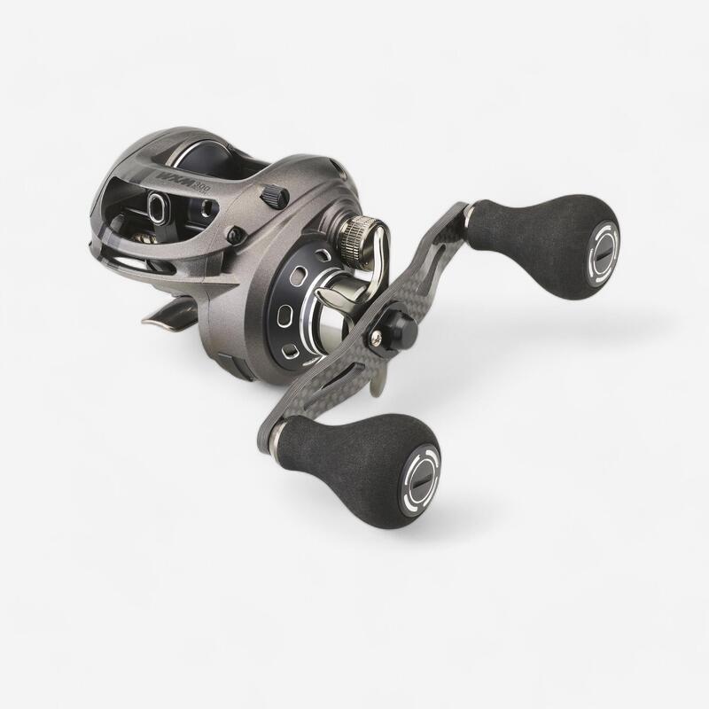 Carrete Casting Pesca Señuelos WXM 300 RC Manivela Izquierda