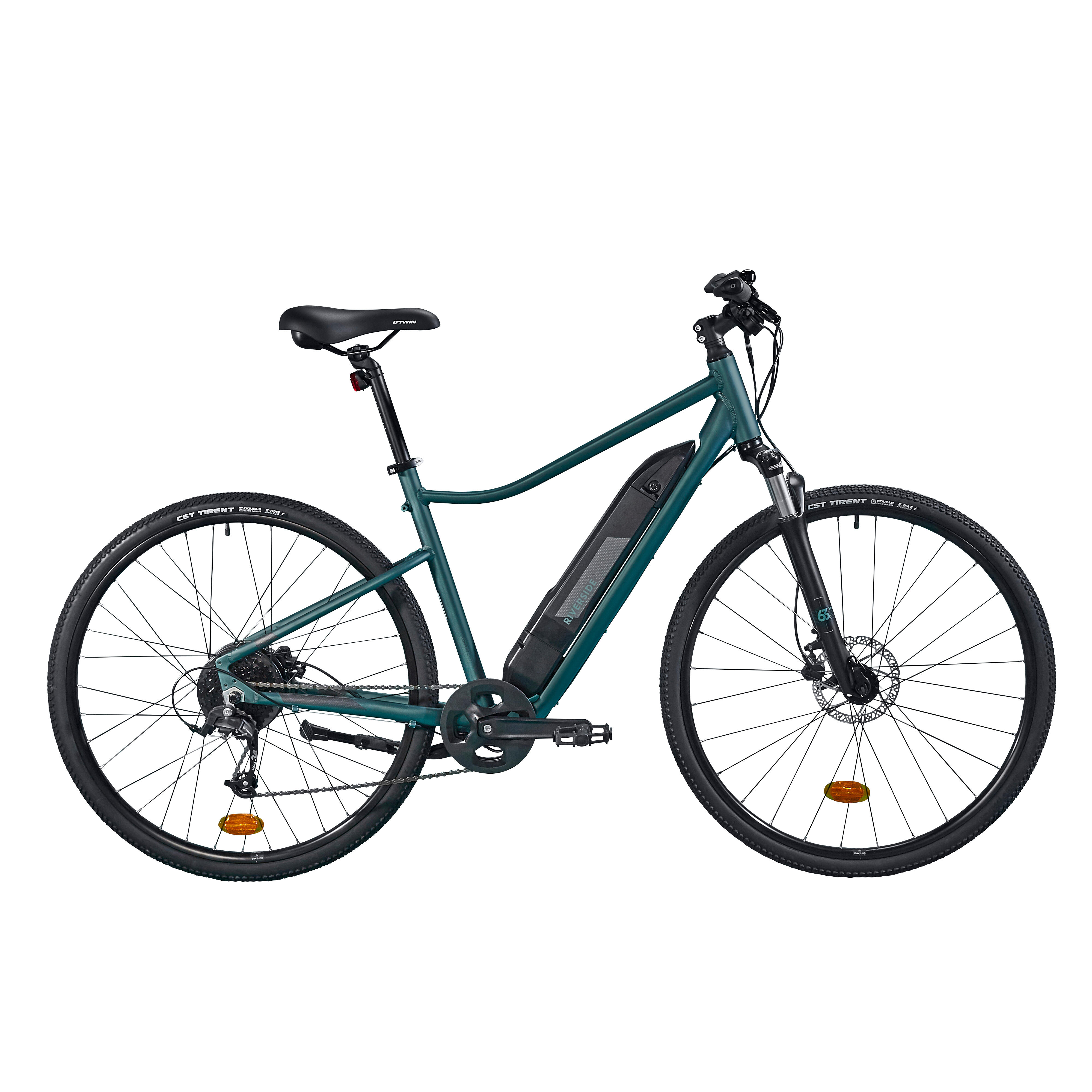 Bicicletă electrică polivalentă Riverside 500 E Verde 500 imagine 2022