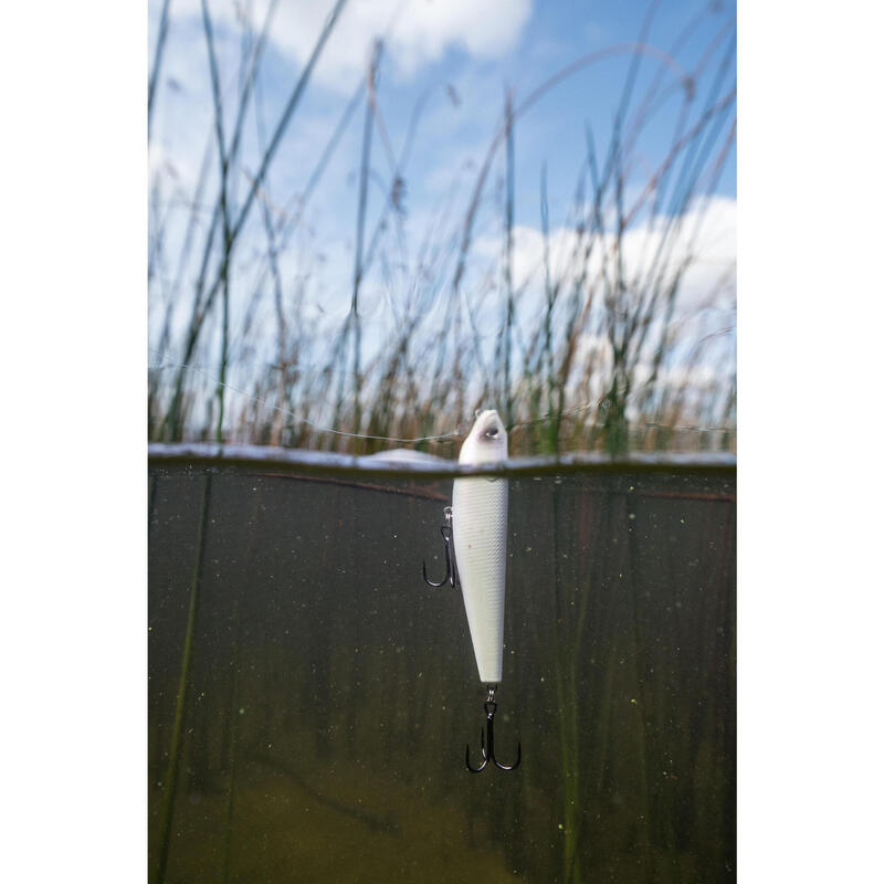 Minnow STICKBAIT WXM STK 100 F bianco