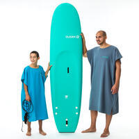 PONCHO SURF ADULTE 100 Bleu