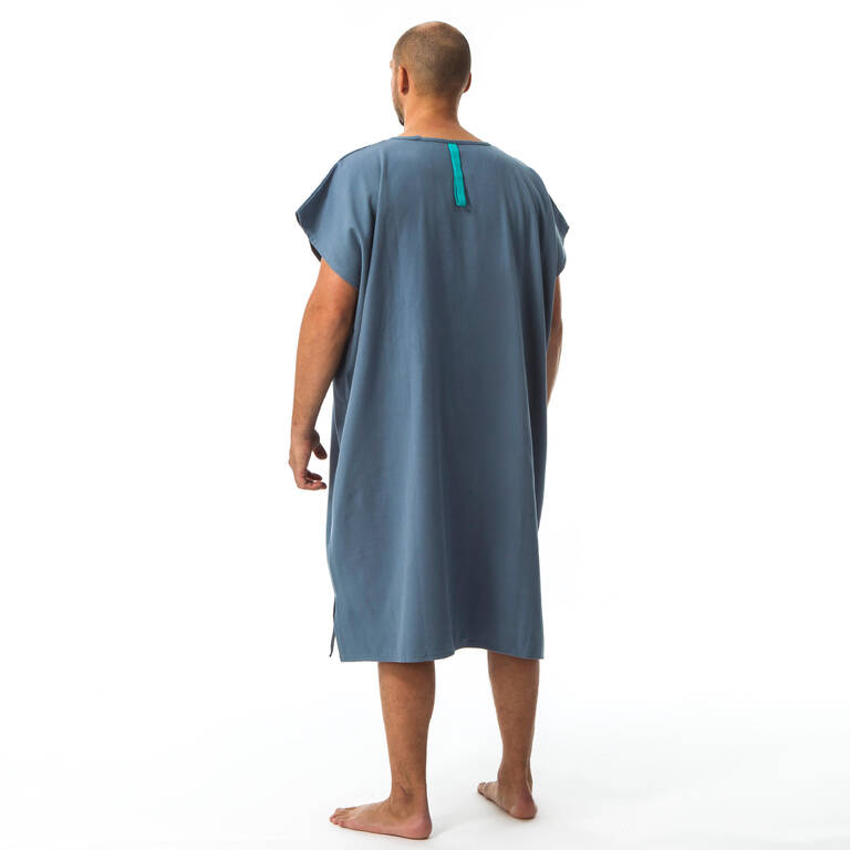 Adult Surf Poncho 100 - Blue