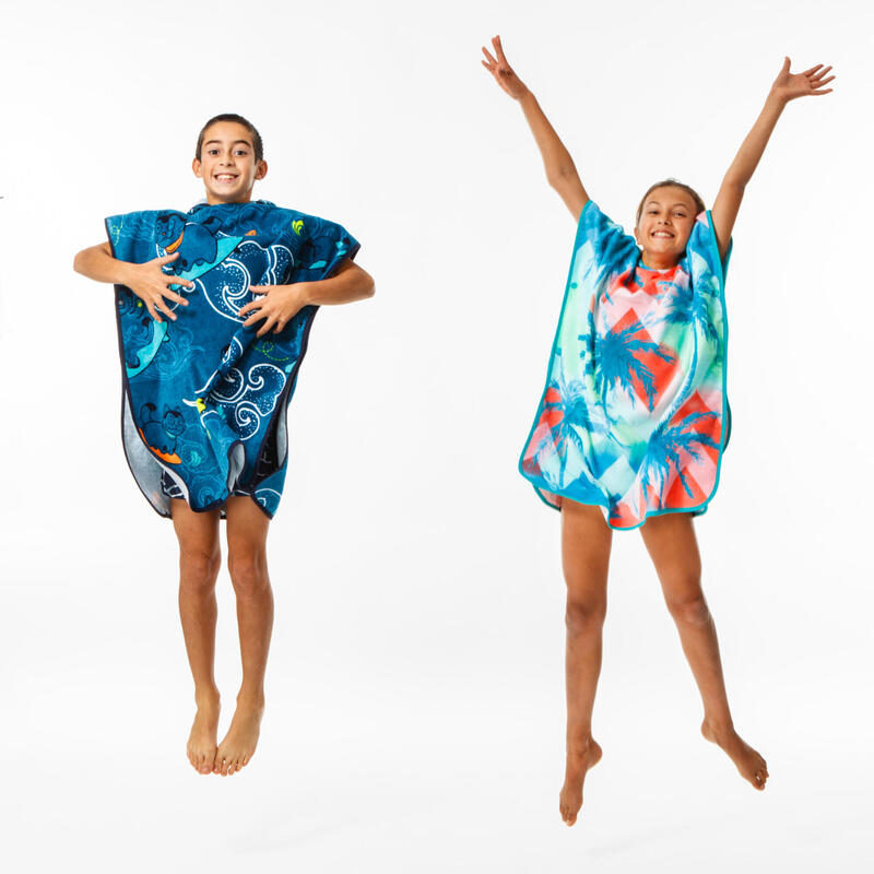 Poncho surf bambino 500 SWEET 110-135 cm