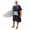 ADULT SURFING PONCHO 500 Fish Print