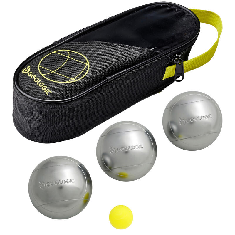 3 Discovery 300 Classic Petanque Boules