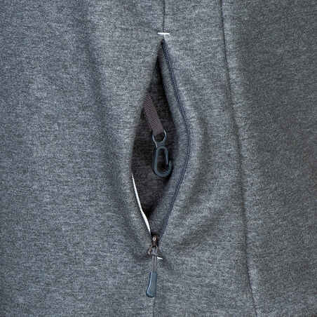 Women's Sweatshirt FH500 - White/Dark Grey