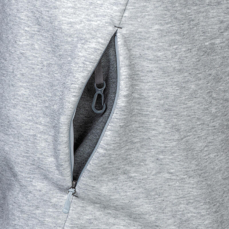 Sweat-shirt de hockey sur gazon homme FH500 gris