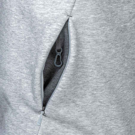 Vyriškas žolės riedulio sportinis megztinis „FH500“, pilkas