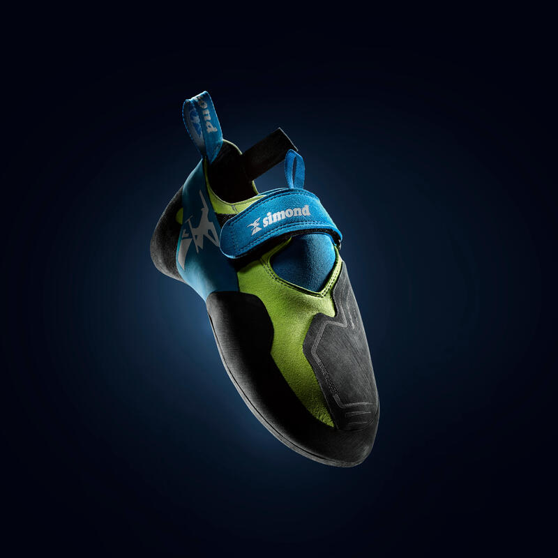 Tırmanış Ayakkabısı - Mavi / Yeşil - Edge Soft