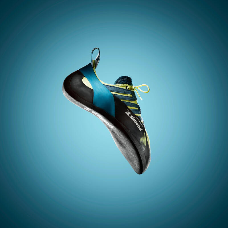 Bağcıklı Tırmanış Ayakkabısı - Sarı / Mavi - Edge V2