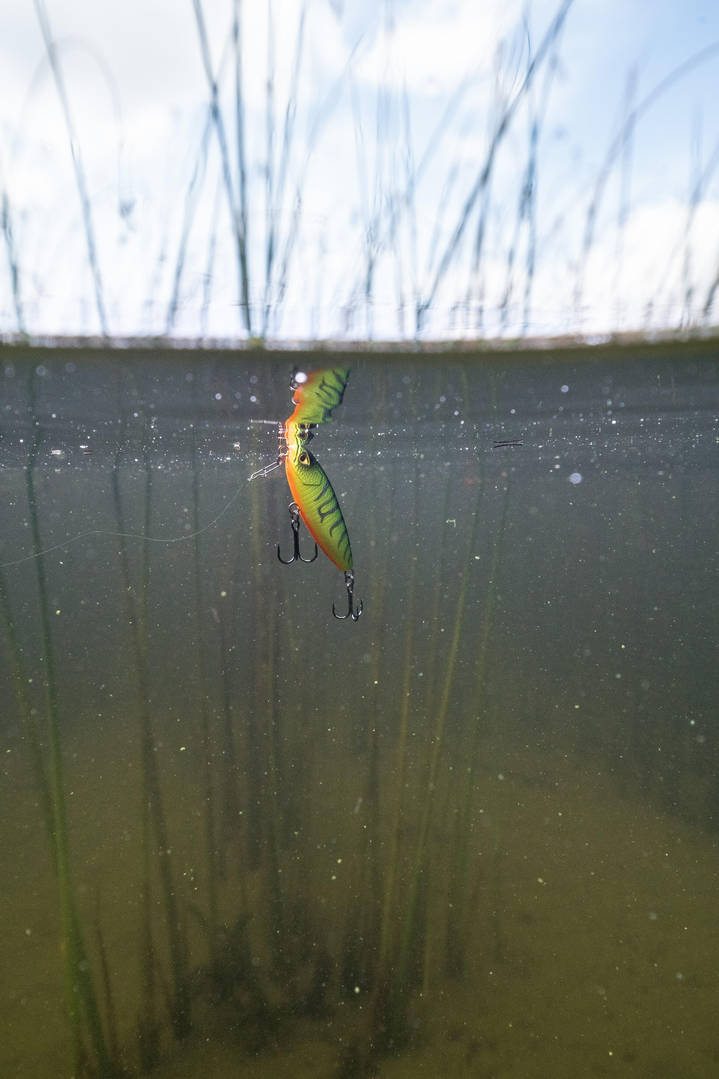 POISSON NAGEUR STICKBAIT PÊCHE AUX LEURRES STK 45 F FIRETIGER - CAPERLAN