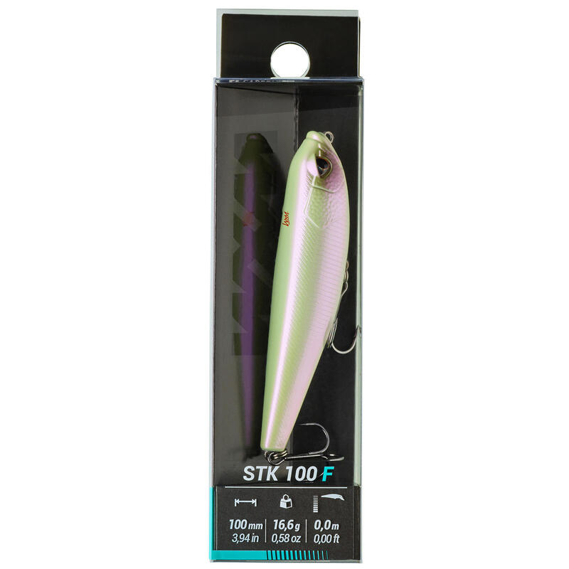 Minnow STICKBAIT WXM STK 100 F bianco