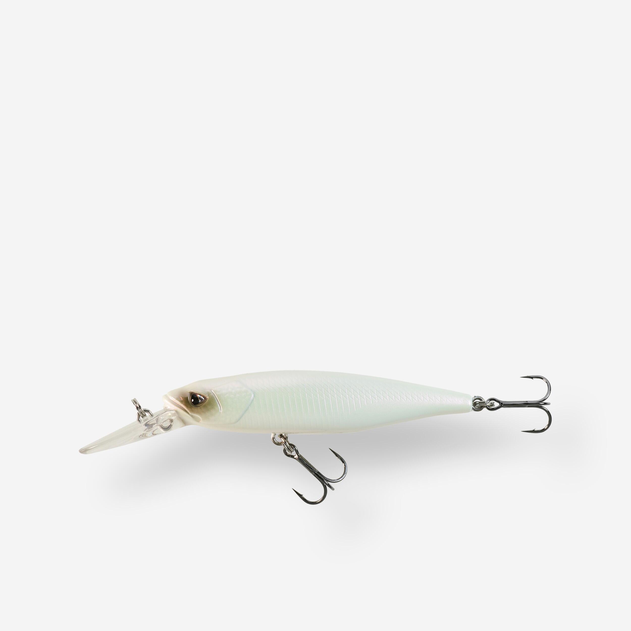 SWIMMING FISH JERKBAIT MINNOW WXM MNWDD 76 SP WHITE