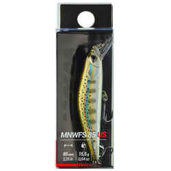 PLUG BAIT TROUT MINNOW LURE FISHING MNWFS 85 US YAMAME