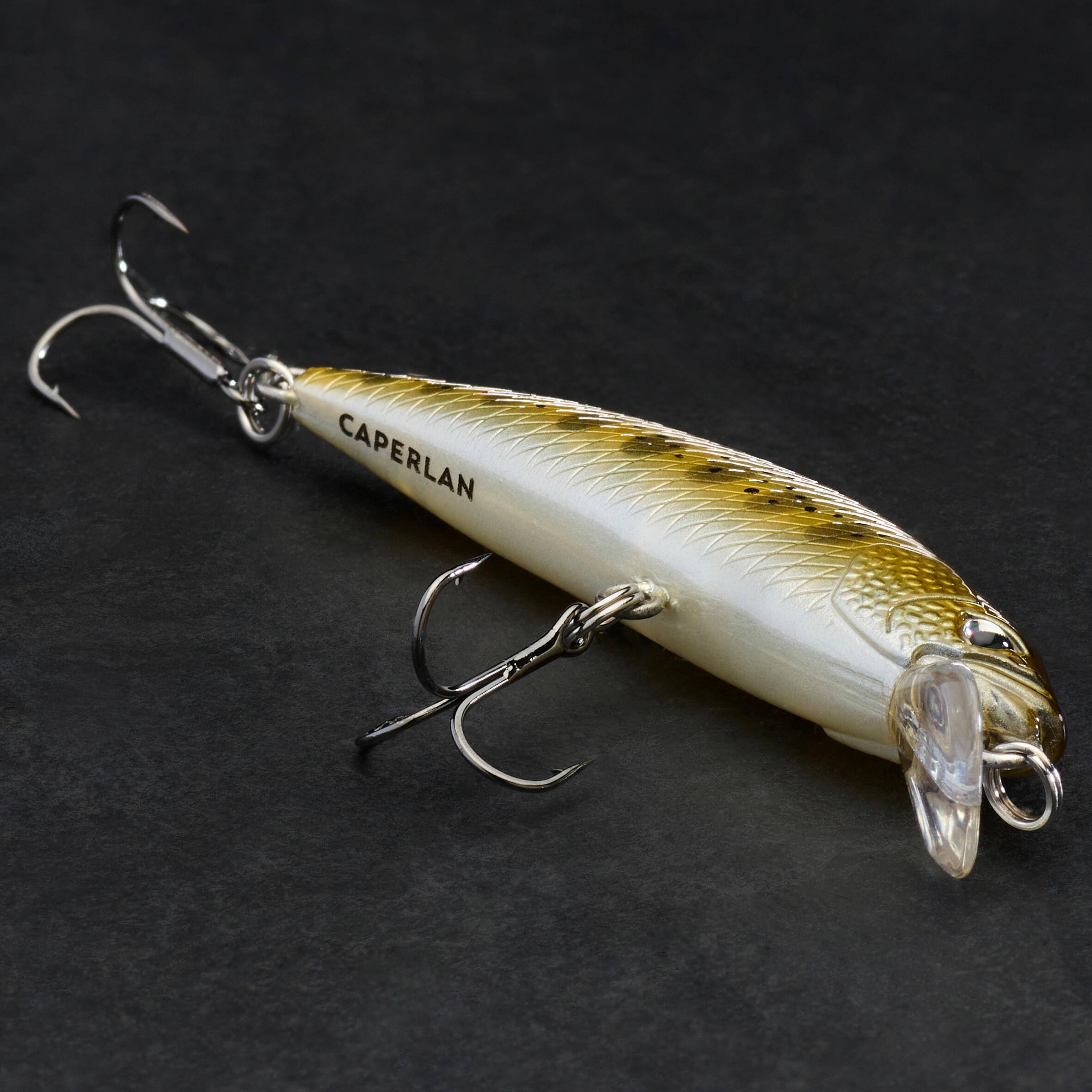 MINNOW HARD LURE FOR TROUT WXM  MNWFS 50 US YAMAME - BROWN 3/4