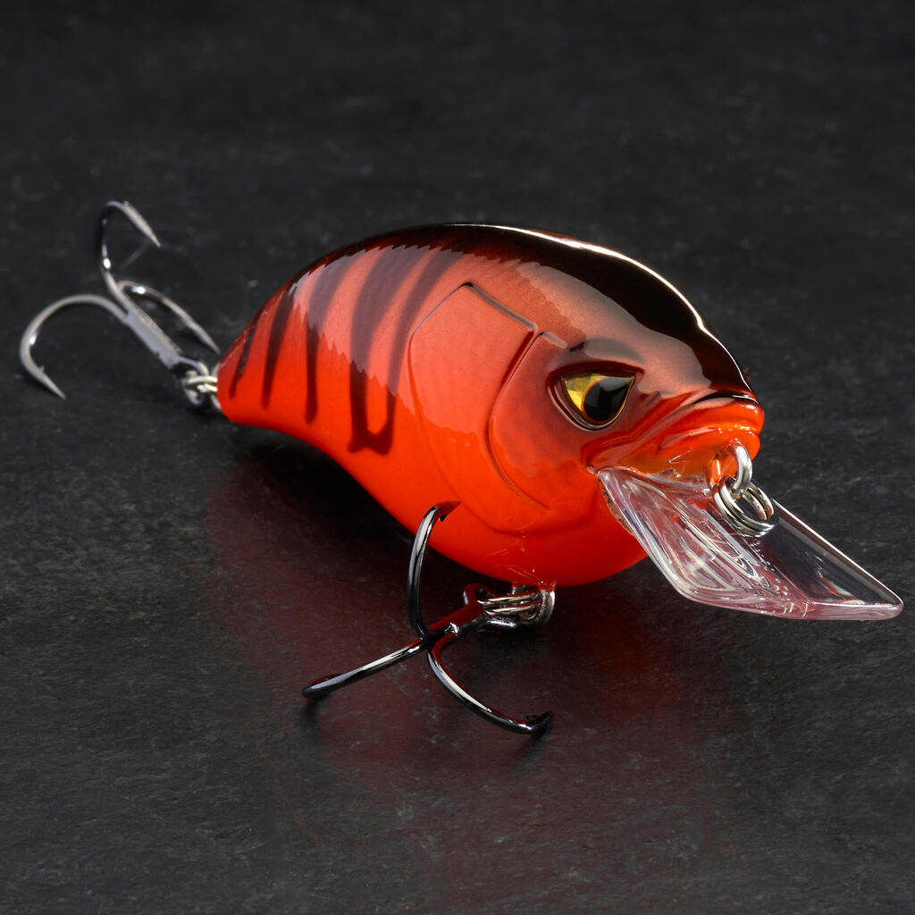 Wobbler Crankbait Shallow Runner WXM CRKSR 53 F brauner Rücken