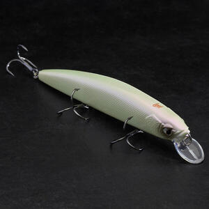 Señuelo de Pesca Spinning Jerkbait Minnow WXM JKMNW 130 SP Blanco