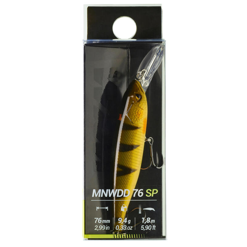 Wobler Jerkbait Minnow Caperlan WXM MNWDD 76 SP okoń