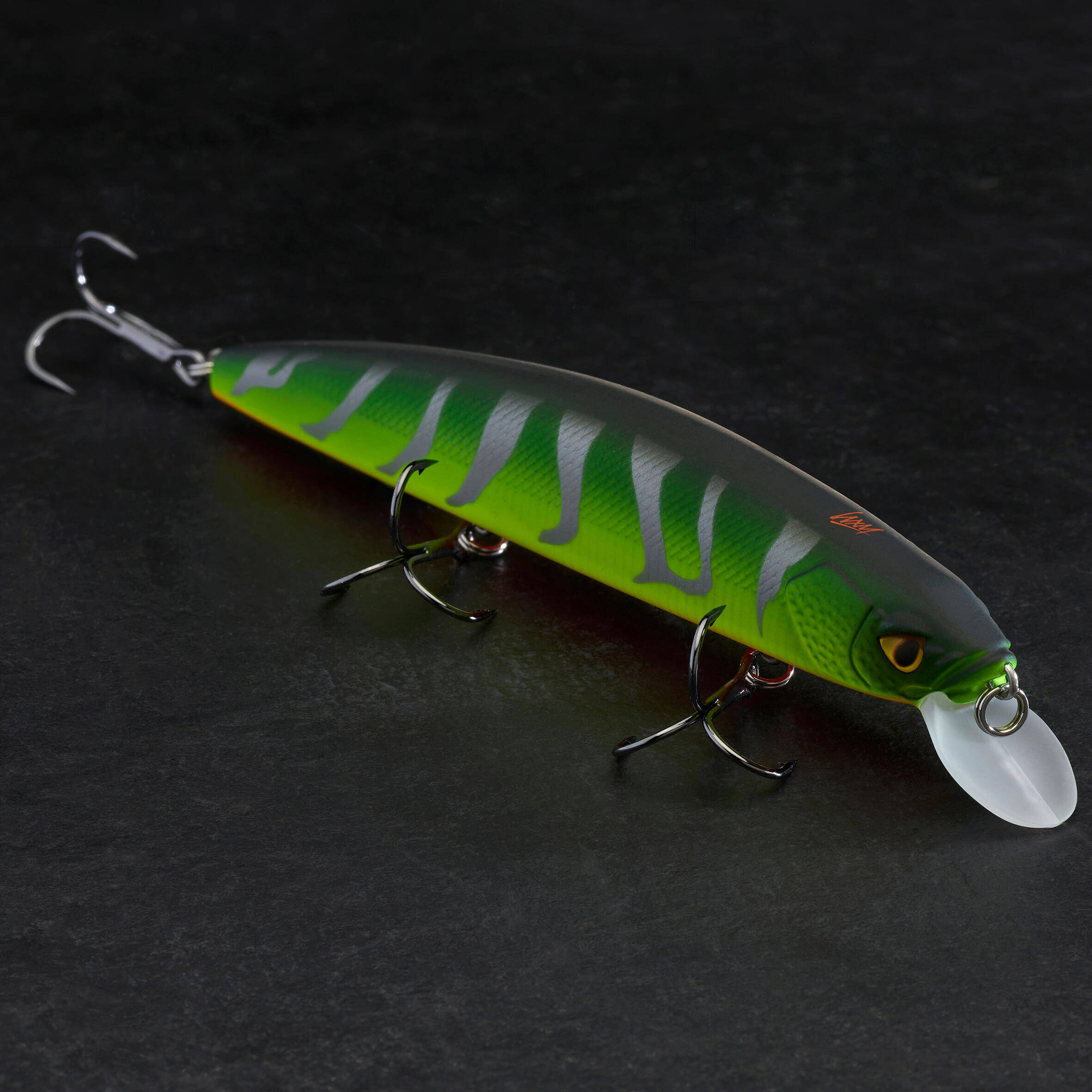 Fishing Hard Lure Jerkbait JKMNW 130SP - Firetiger -  3