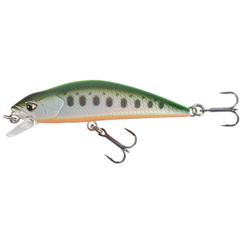 Lure Fishing Minnow Trout Plug Bait MNWFS 65 US Neon Yamame