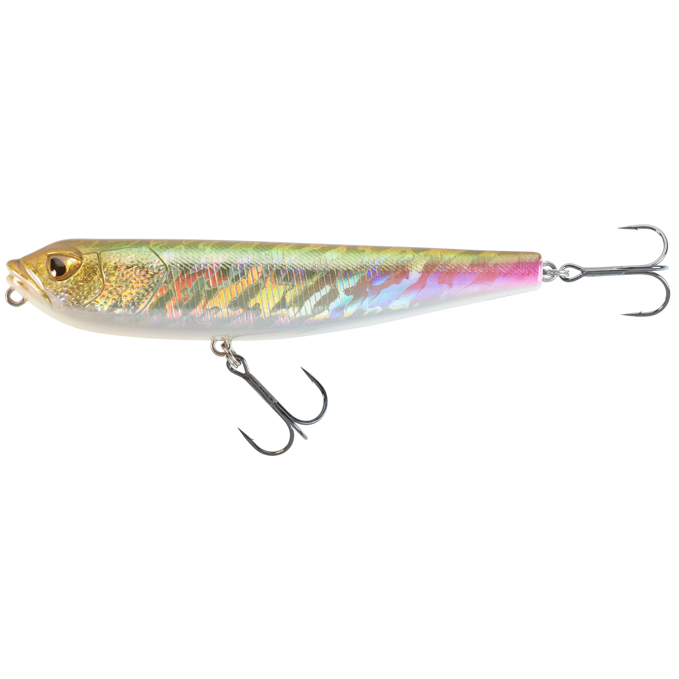 Lure Fishing Stickbait Plug Bait STK 130 F Green Back Caperlan Decathlon