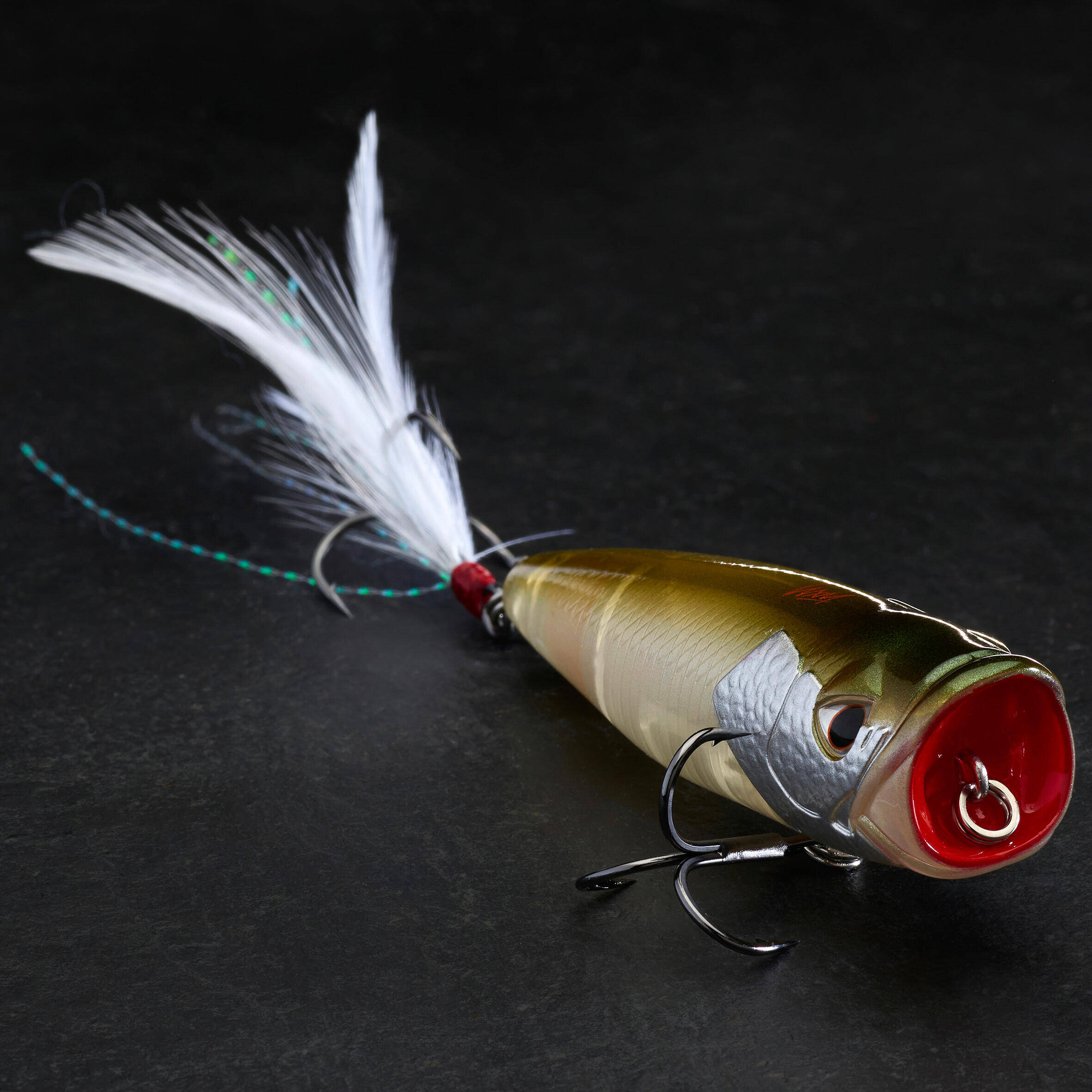 Fishing Hard Lure Popper 65F - Brown Back -  3