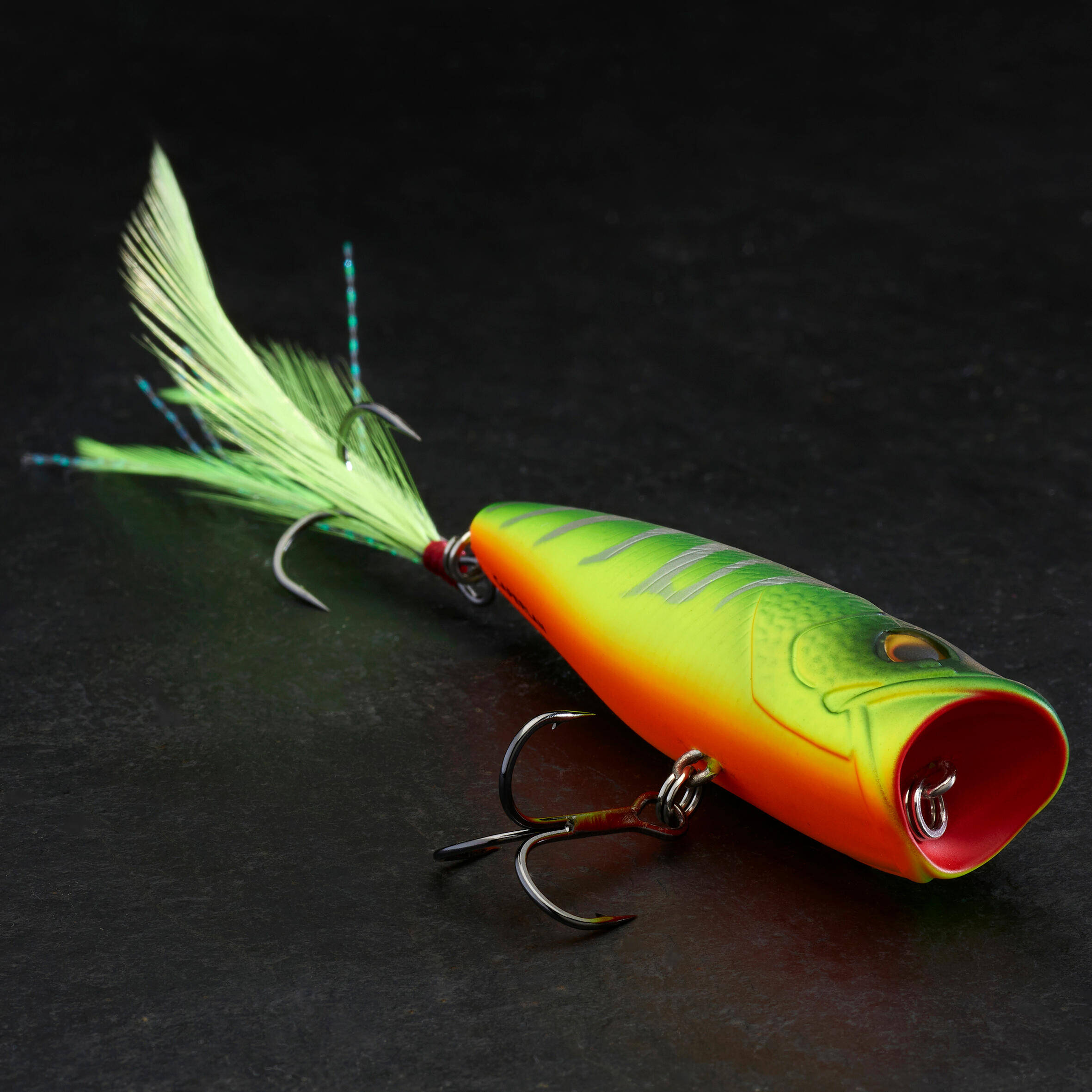 Fishing Hard Lure Popper 65F Fire - Tiger -  4