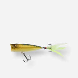 PLUG BAIT POPPER FISHING LURE PPR 65 F FROG